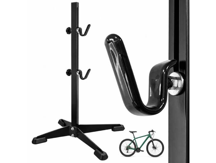 Relaxdays Fahrradständer verstellbar Gummihaken