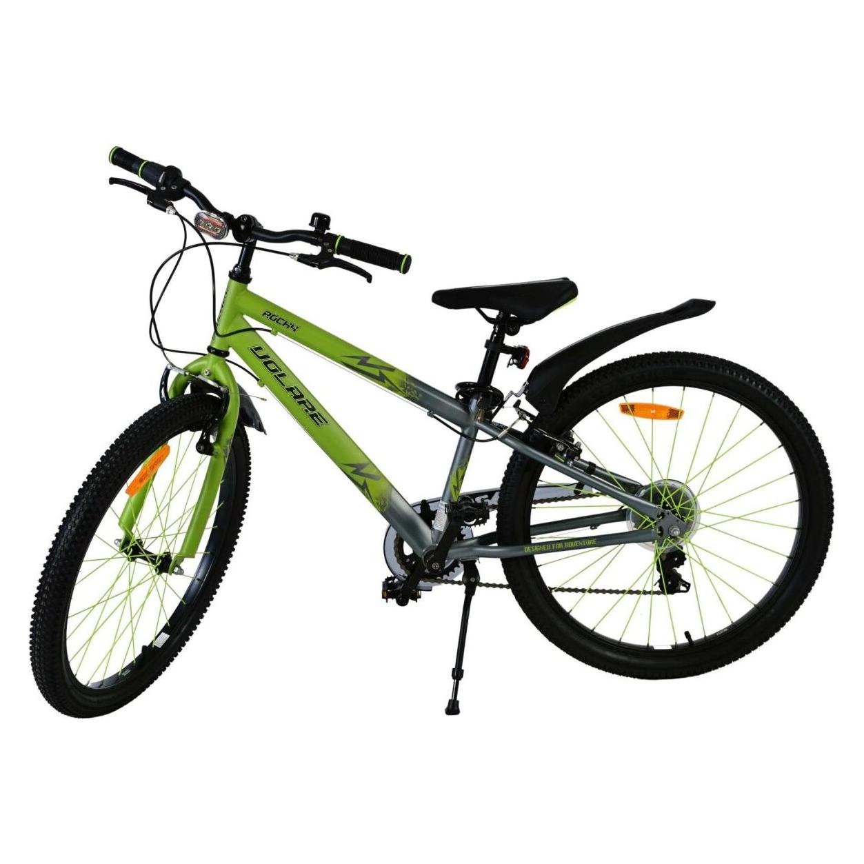 Volare Rocky Kinderfiets - 24 inch - Groen - 7 speed (42411) (24") (42411)