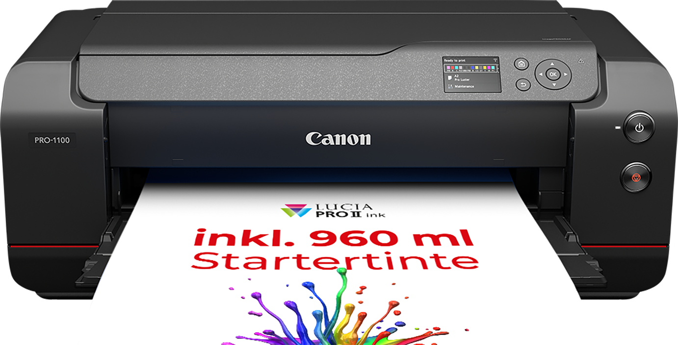 imagePROGRAF PRO-1100 - 2 Jahre Vor-Ort Garantie, 30 € Gutschein - Canon Gold Partner