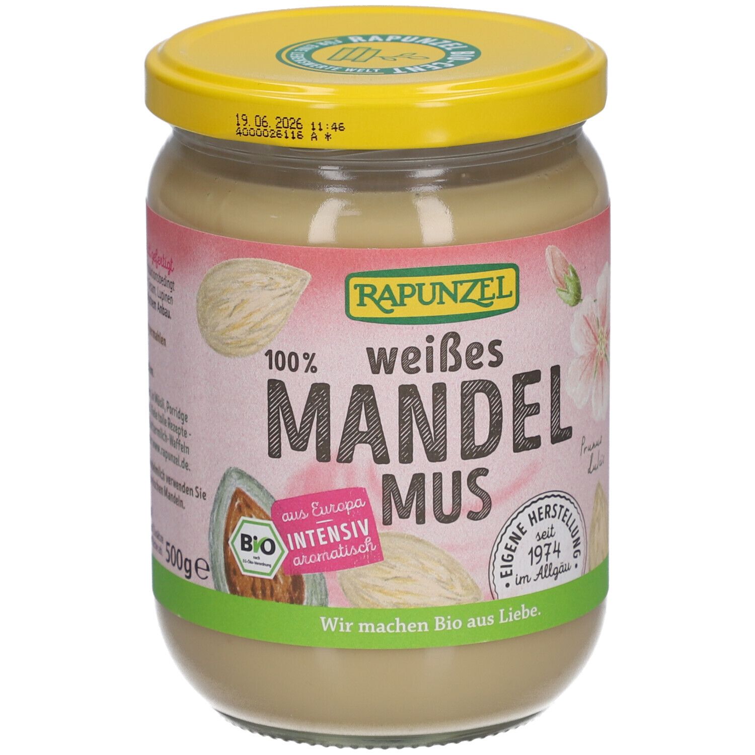 Rapunzel Mandelmus weiß 500 g Brei