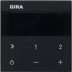 GIRA Bedienaufs. UP-Radio IP 2322005 System 55 sw m