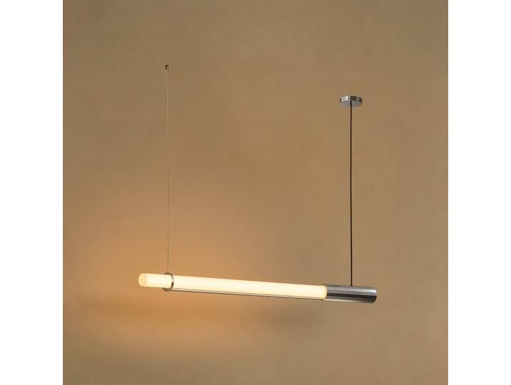 In Fine LED-Hängeleuchte, silber, Länge 105 cm - DCW - Design - Aluminium