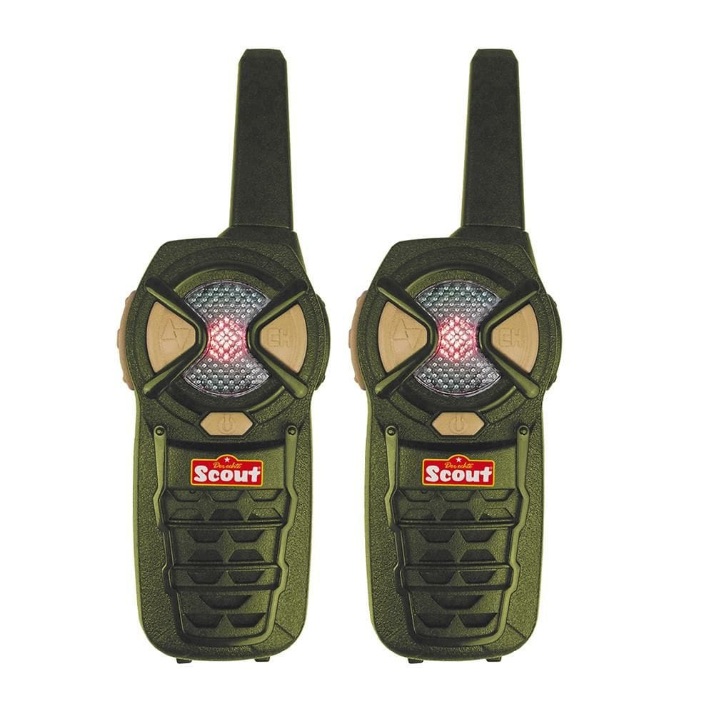 Happy People Scout PMR 446 MHz Funksprechgeräte 6 Kanäle bis 5000 m (Grün) 19385