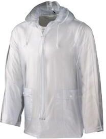 Augusta Sportswear 3161 Youth Clear Rain Jacket size Medium   PVC