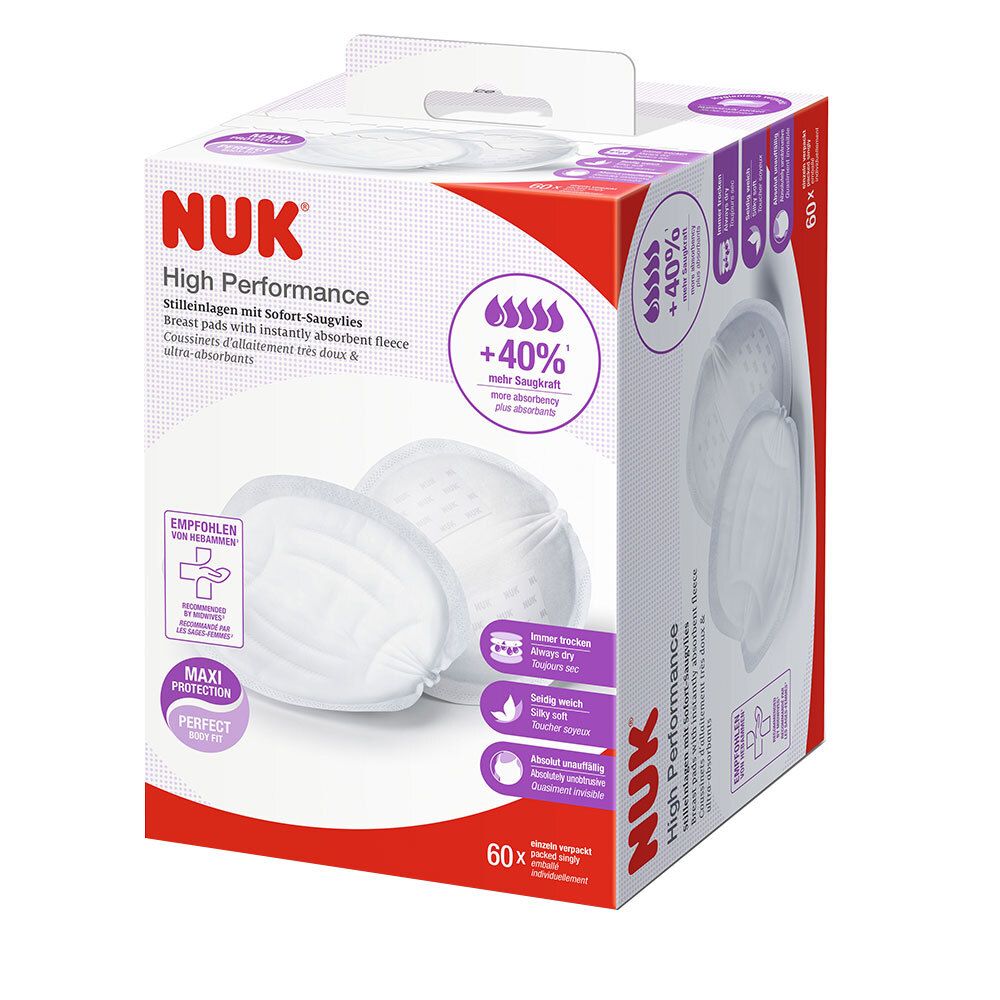 NUK High Performance Stilleinlagen 60 St