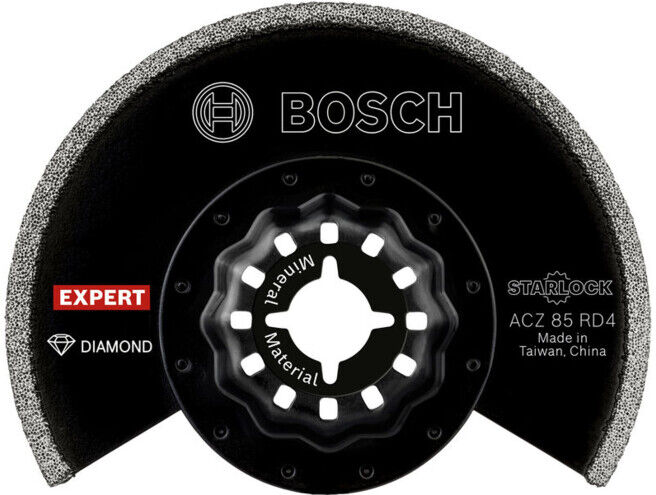 BOSCH Lame segment EXPERT ACZ 85 RD4 pour jointoiement, 85 mm, 10 pièces (2608902058)