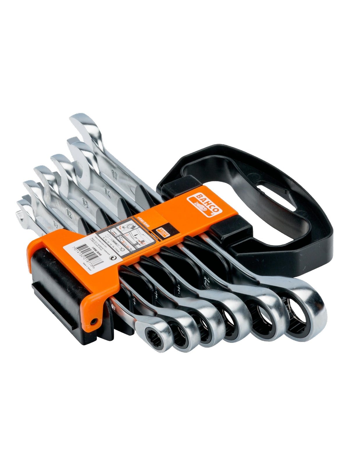 BAHCO 1RM/SH6 ring ratchet wrench set