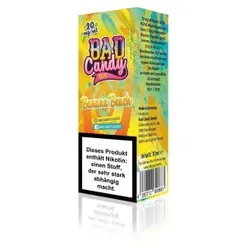 Banana Beach 10ml NicSalt Liquid by Bad Candy 10ml / 20mg