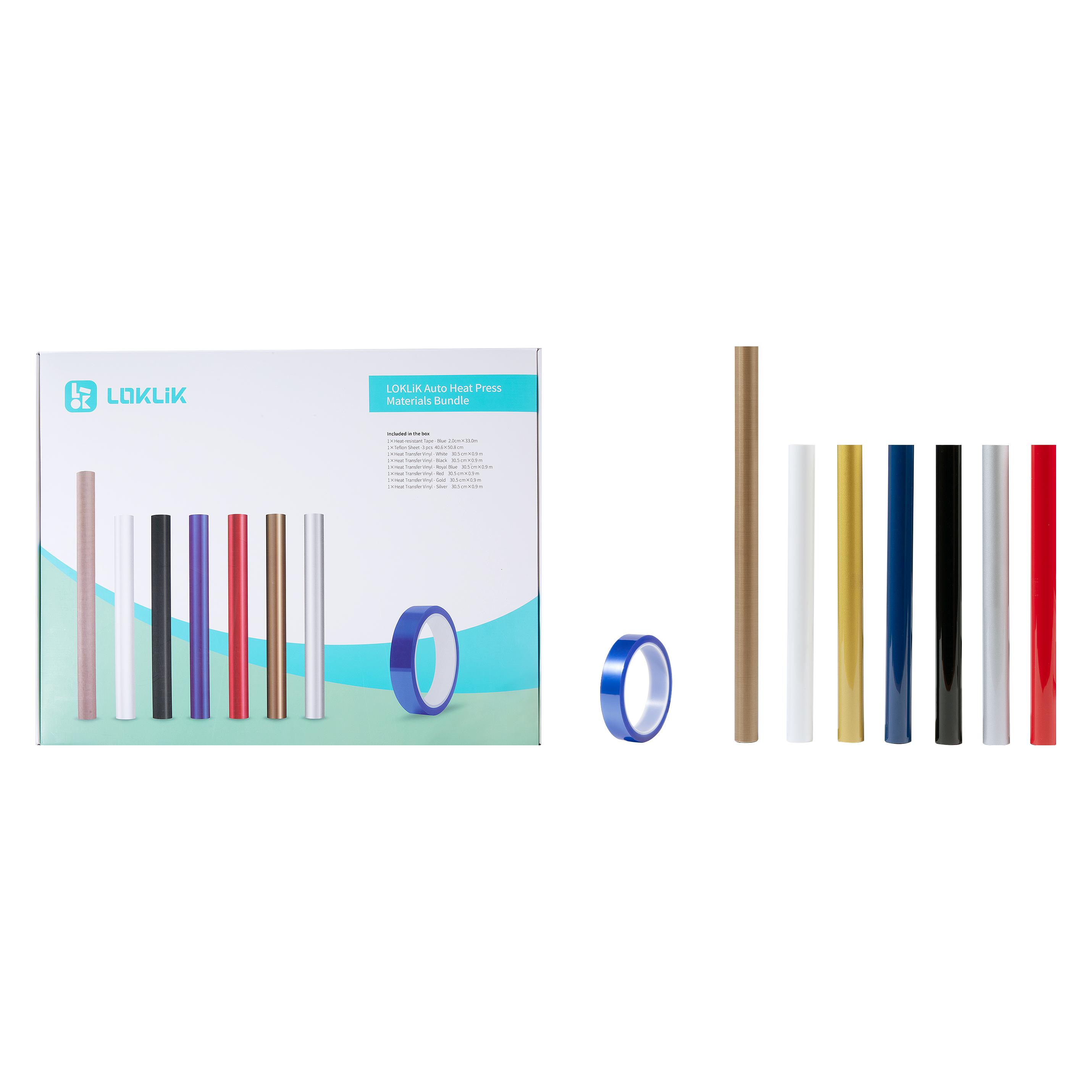 Loklik Starter Pack Auto Heat Press (SG-RYJPJ-0004-US-L-B2B)