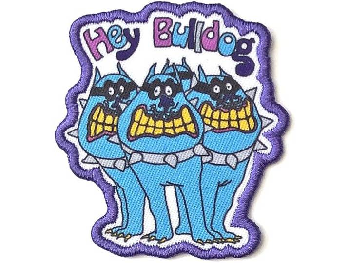 The Beatles Patch Yellow Submarine Hey Bulldog Multicolours