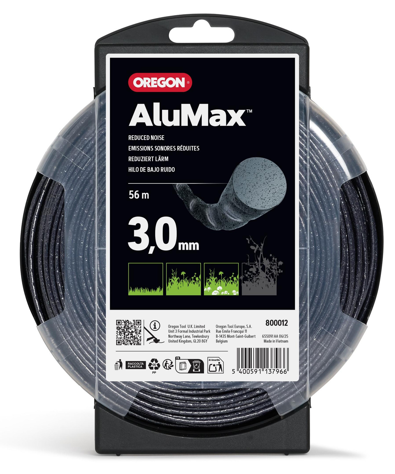 Oregon Alumax rond freesdraad, diameter: 3,0 mm, lengte: 56 meter
