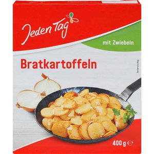 JedenTag Fertiggericht Bratkartoffeln, mit Zwiebeln, 400g