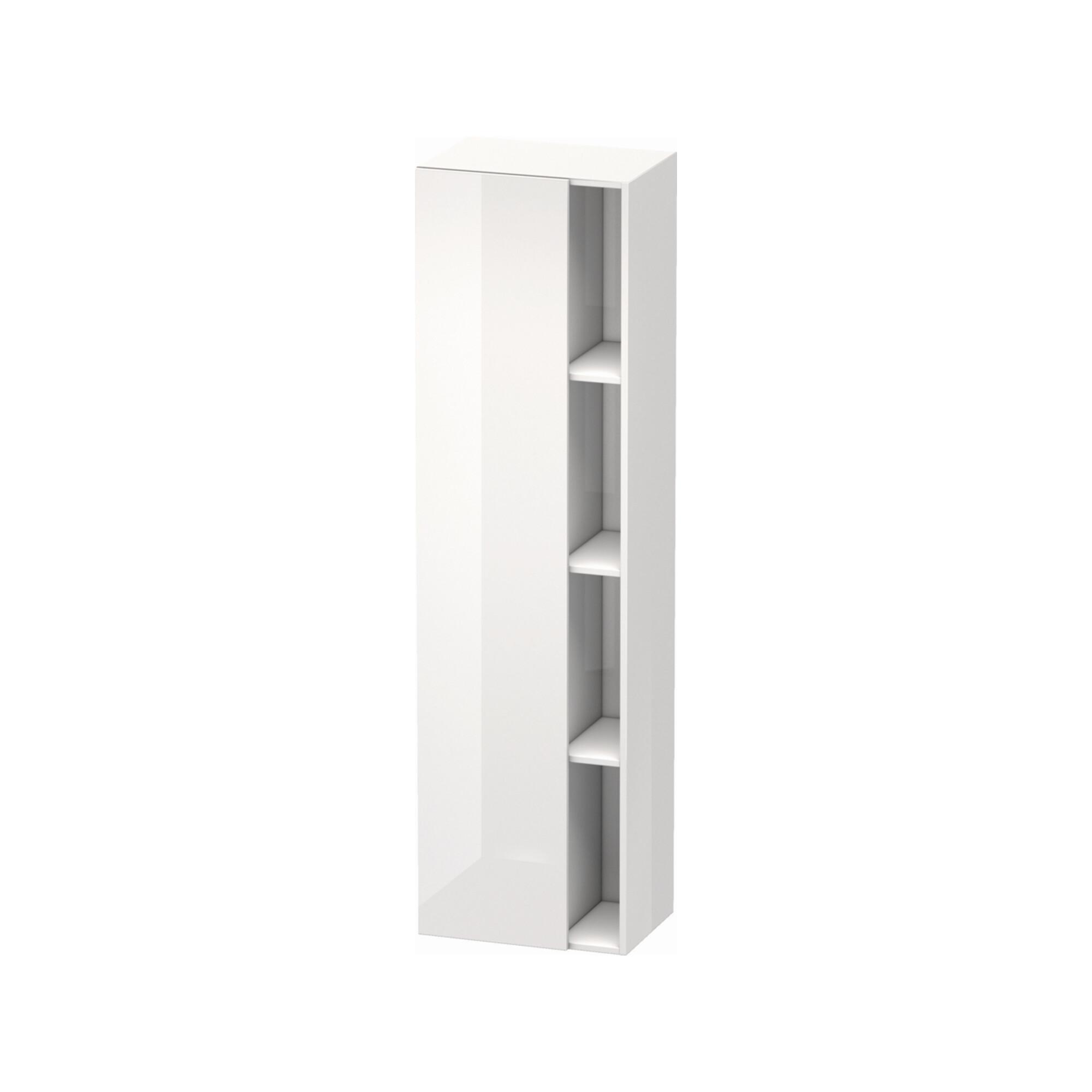 Duravit Hochschrank DuraStyle 50x36x180cm, Tür re, we. hgl/we matt (DS1249R2218)