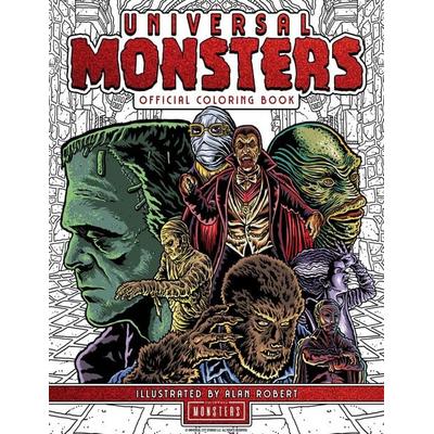 Universal Monsters: The Official Coloring Book, Taschenbuch von , Insight Editions USA