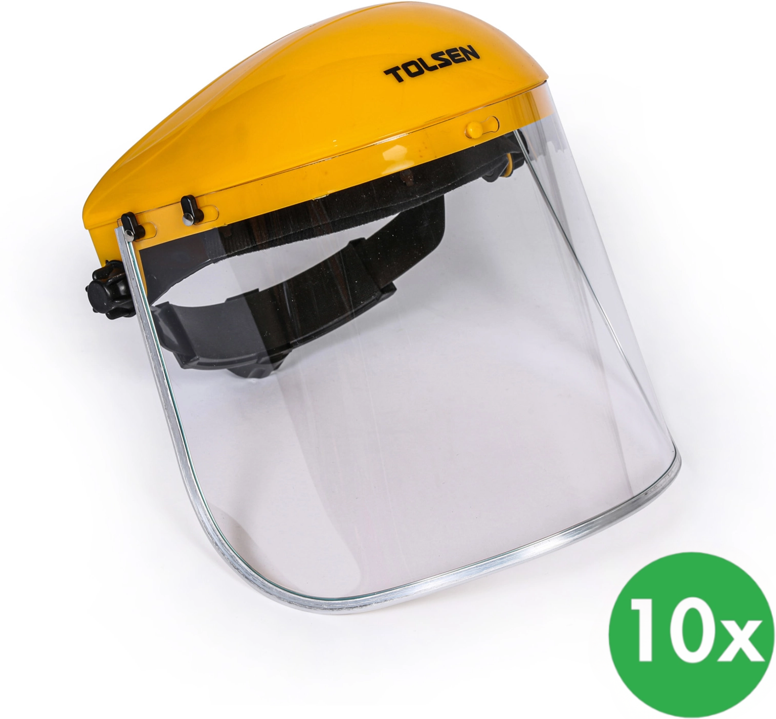 Tolsen Gesichtsvisier, Packung mit 10 Stück