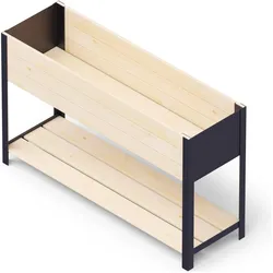 Upyard, Hochbeet, Moderne Hochbeet aus Holz für Innen