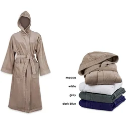 Esprit Velour Long Bademantel forest S
