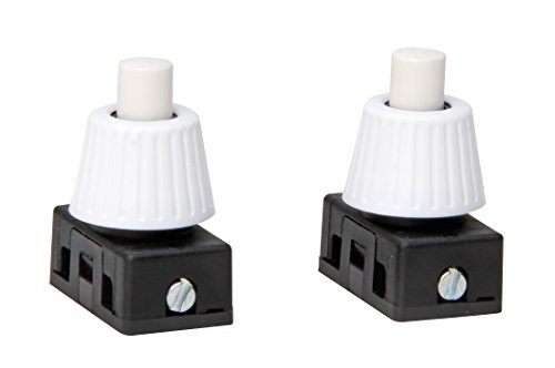 Kopp 192117081 inbouw-drukschakelaar, 1-polig, 250 V, 2 A