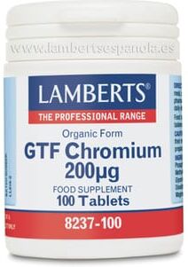 Lamberts CROMO GTF 200µg 100 Tabs