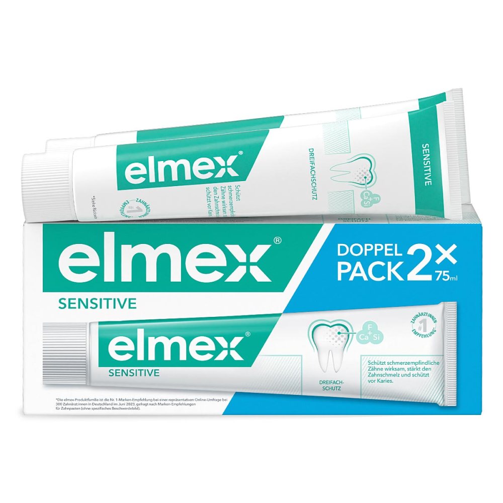 CP GABA GmbH Elmex Sensitive Zahnpasta Doppelpack 12447841
