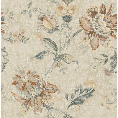 Seabrook Designs Britannia Antique Jacobean Unpasted Wallpaper