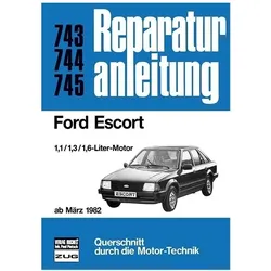 Reparaturanl.0743-45 Ford Escort.ab 82, Ratgeber