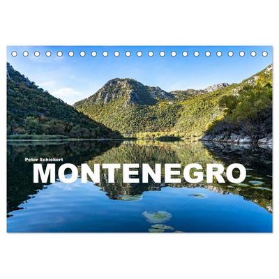 Montenegro (Tischkalender 2027 DIN A5 quer), CALVENDO Monatskalender