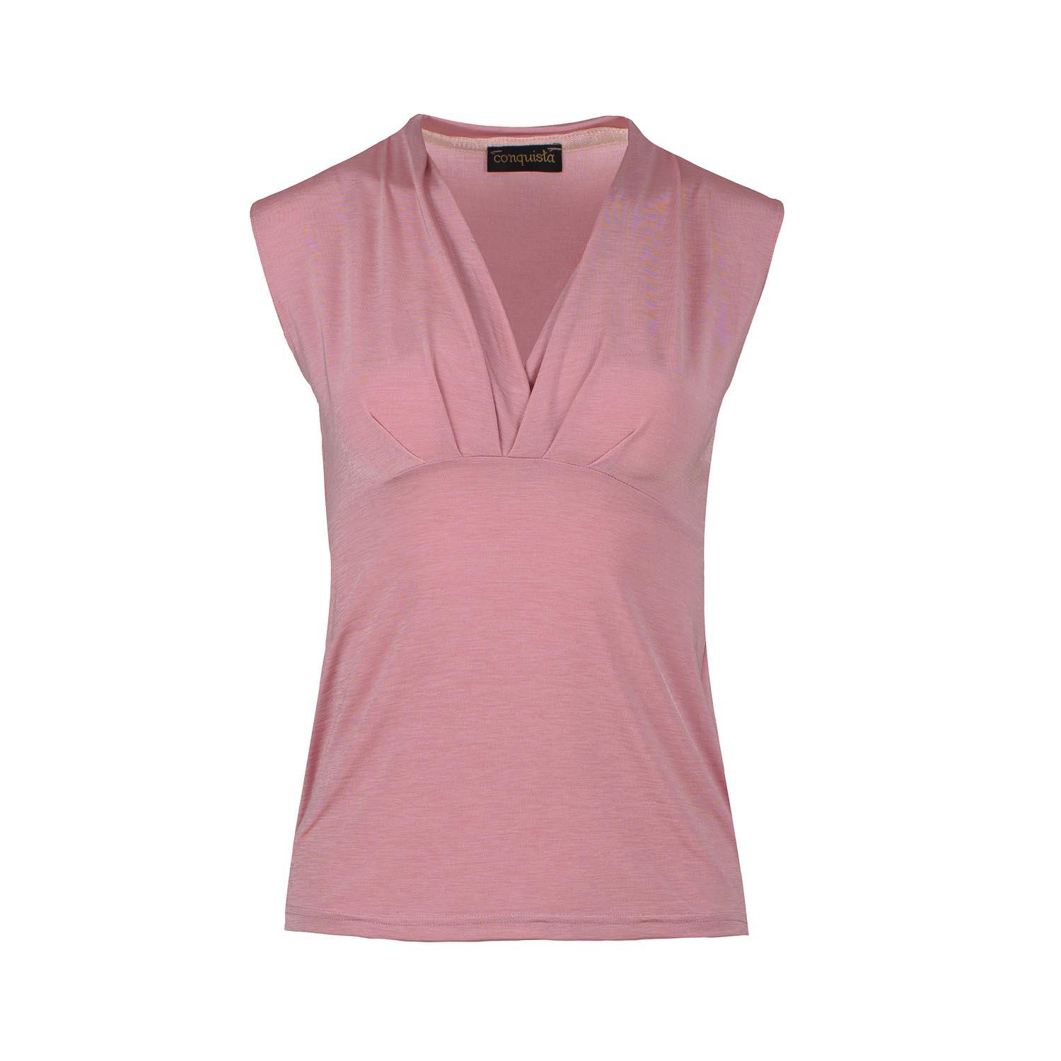 Roze Roze Hals Top