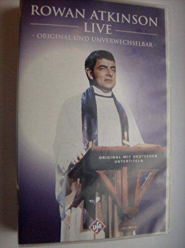 Thomas Schlamme - Rowan Atkinson - Live [VHS] - Preis vom 11.10.2026 03:10:56 h
