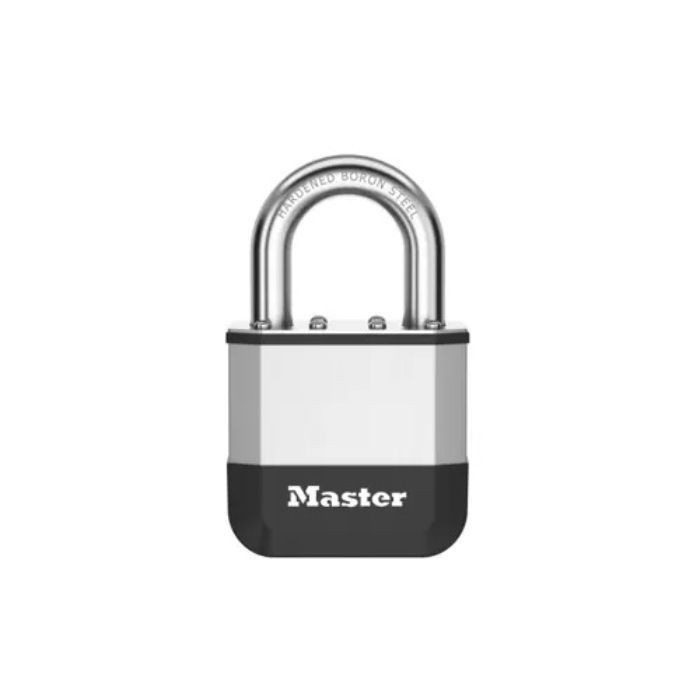 Master Lock Elite Hangslot met korte beugel - 52 mm - Zilver