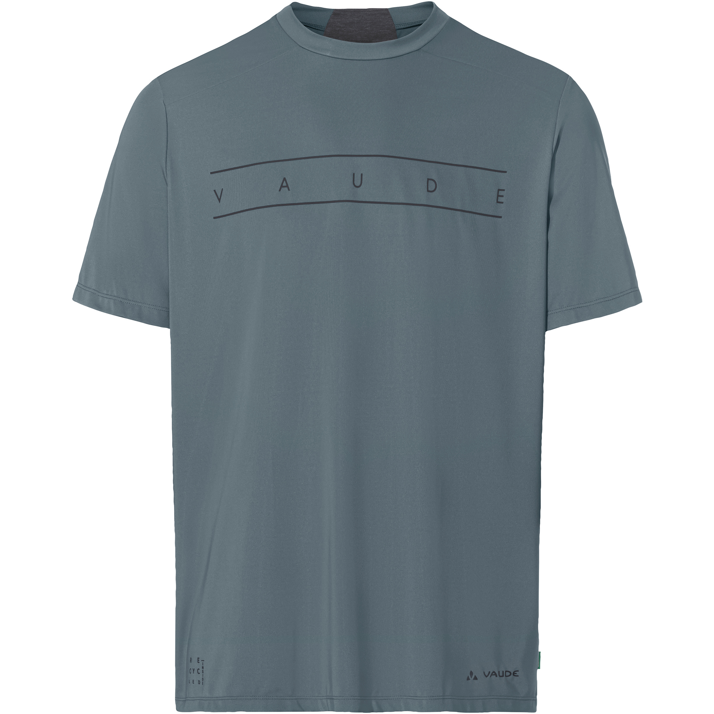 Vaude Qimsa Logo Herren T-Shirts grau Größe S Mountainbike Elastisch