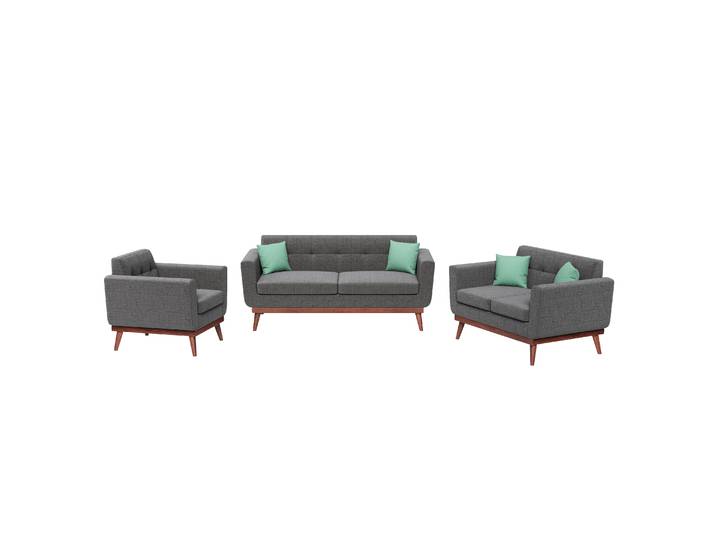 Sofa Set BAYLEE anthrazit