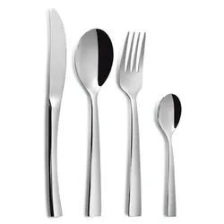 Comas Besteckset Madrid 24-tlg., Tafelbesteck, Spiegelfinish, Edelstahl, 2895