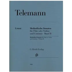 Methodische Sonaten für Flöte oder Violine und Bc Bd. II, Fachbücher von Wolfgang Kostujak