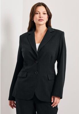Plus Size Women's Cool Hand Classic Blazer by Avenue in Black (Size 14)