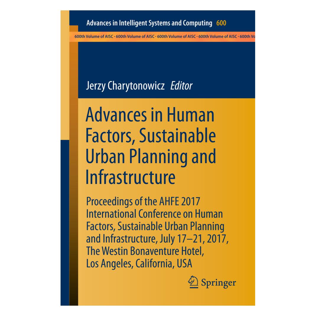 Springer Advances in Human Factors, Sustainable Urban Planning and Infrastructure (Englisch, Softcover, Jerzy Charytonowicz) (55926977)