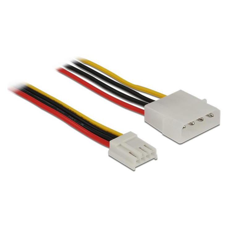 Delock Netzteil 4-Pin-Mini-Stromversorgungsstecker (W) (60 cm, 4 pin CPU) (83822)