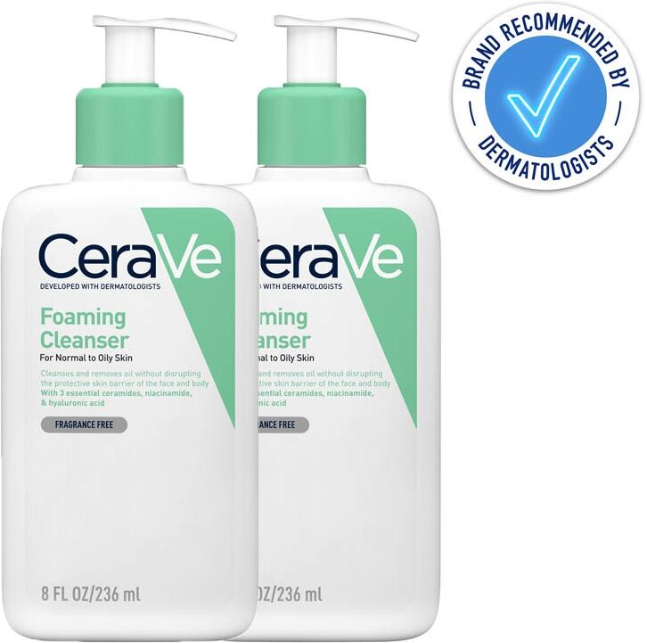 CeraVe Foaming Cleanser 236ml Double