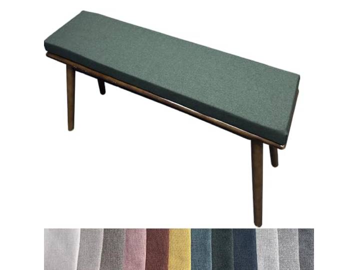 Sitzauflage Bank Wasserdicht & Uv-Schutz 85x120cm Dunkelgrün Benutzerdefinierte Bankkissen Wetterfest Uv-Beständig Waschbar Mit Bändern Für Partyzeltgarnitur