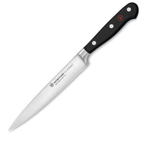 Wüsthof Schinkenmesser Classic 1040100716, Kunststoffgriff, Edelstahlklinge 16 cm