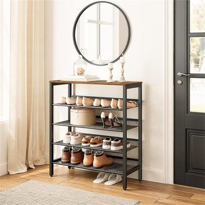 No "5-Tier Shoe Storage - 11.2""D x 29.5""W x 33.5""H"