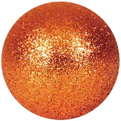 EUROPALMS Dekokugel 3,5cm, kupfer, glitzer 48x