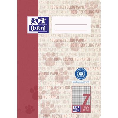 Oxford Schulheft 'Recycling', DIN A5, 16 Blatt, Lineatur 7