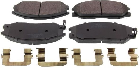 MAPCO 6738 Brake pad set