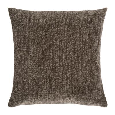 Dekokissen PAD "Fashion", grau, unifarben, B:60cm L:60cm, Polyester, Dekokissen_Sitzkissen_Kissenhüllen, aus einer italienischen Fashionweberei
