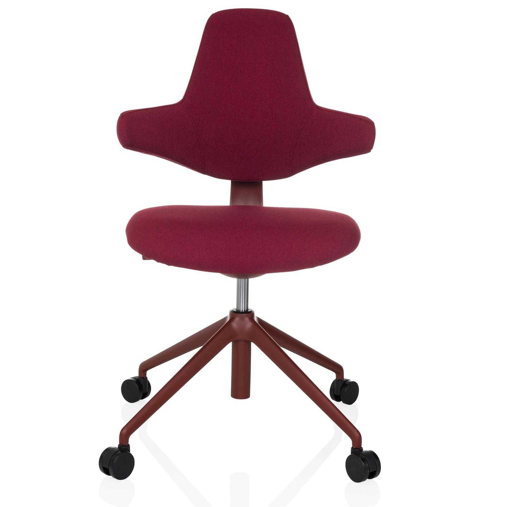 hjh OFFICE Profi Bürostuhl PALIANO Stoff ohne Armlehnen