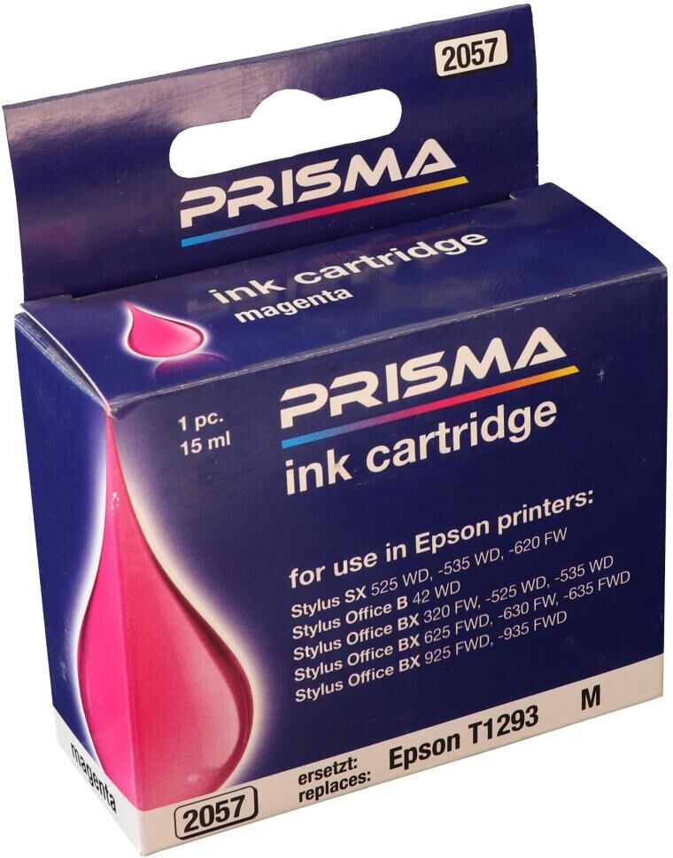 PRISMA 2057 Druckerpatrone für Epson Tintenstrahldrucker, magenta, 15 ml