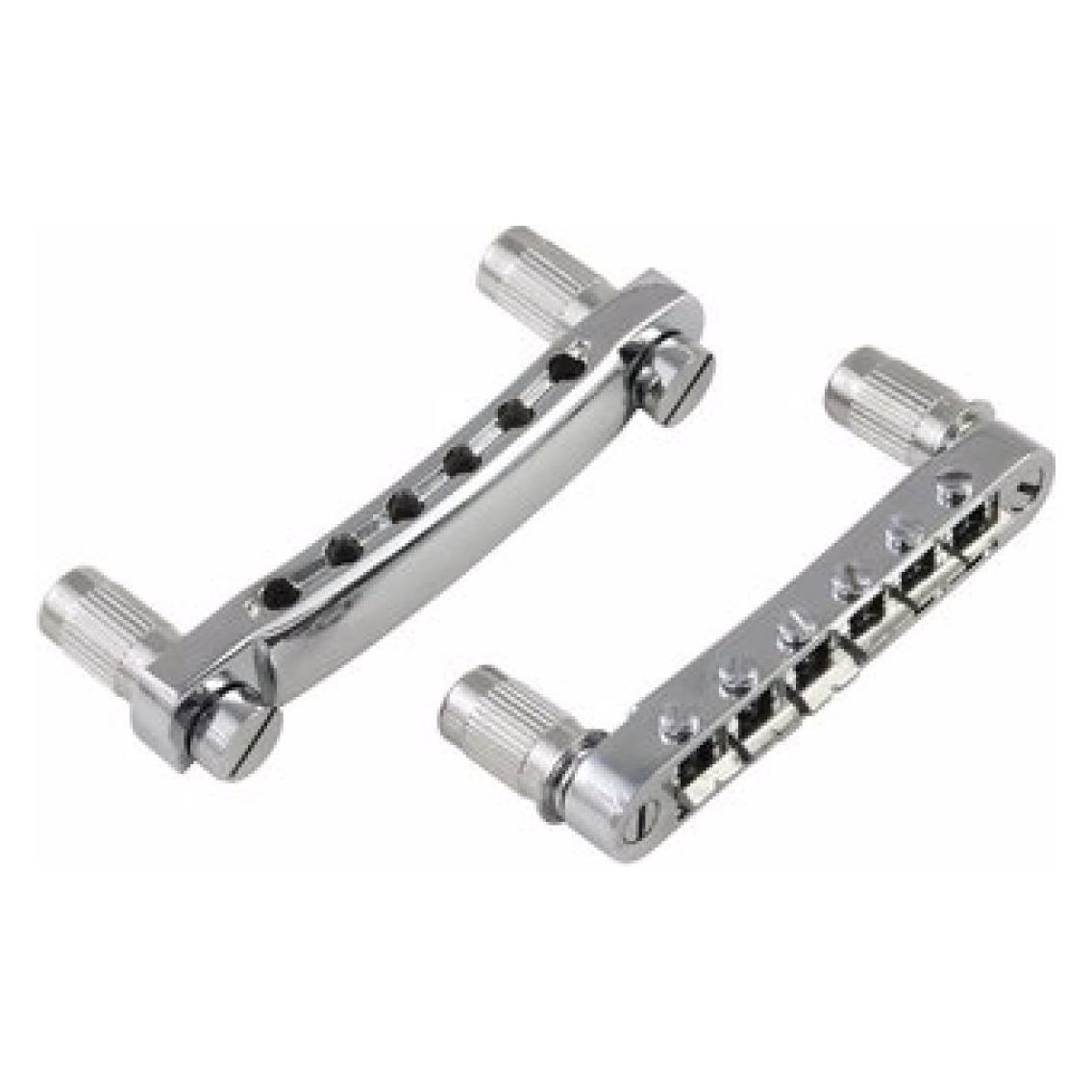 Dimavery Brücke u. Stopbar Tailpiece für LP-Modell (26300214)