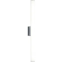 Helestra LED-Wandleuchte Loom Alu, Eisen, Stahl & Metall Silber Chrom 60 cm
