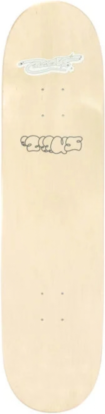 SNEEZE Magazine SNEEZE x QUICKSILVER skateboard en bois beige Beige UNI